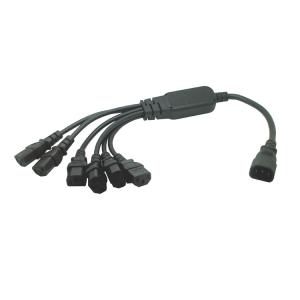 IEC 320 C14 to 6x C13 Power Cord 50CM